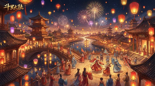 溏心节日视频：灯火阑珊