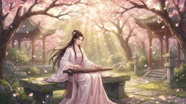 溏心美食视频：古韵琴声